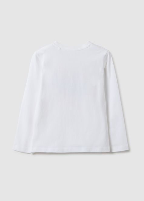 OVS / Лонгслив с принтом для девочки