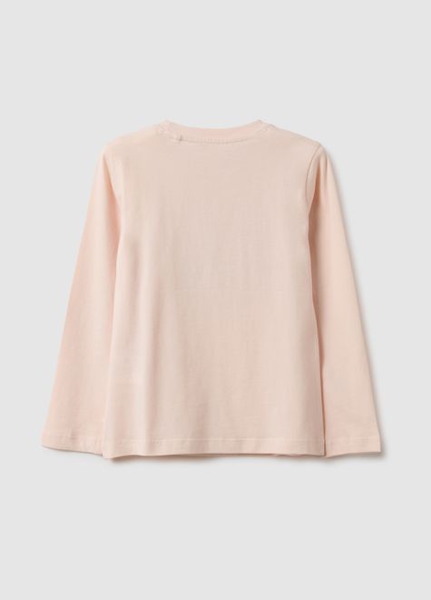 OVS / Лонгслив с принтом для девочки - фото 2