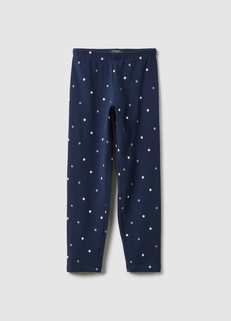 OVS / Легинсы в горошек для девочки