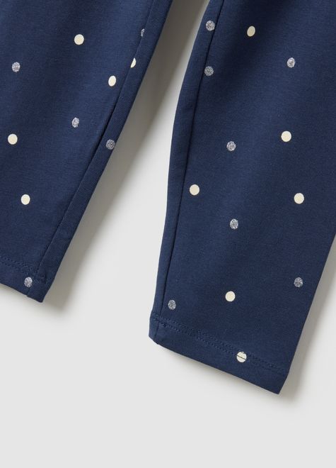 OVS / Легинсы в горошек для девочки - фото 4