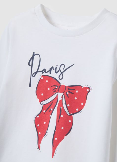 OVS / Лонгслив с принтом для девочки - фото 3