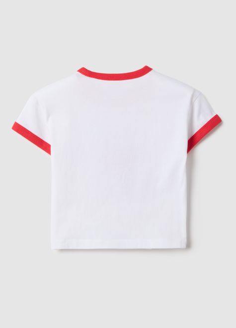 OVS / Футболка с вышивкой для девочки - фото 2