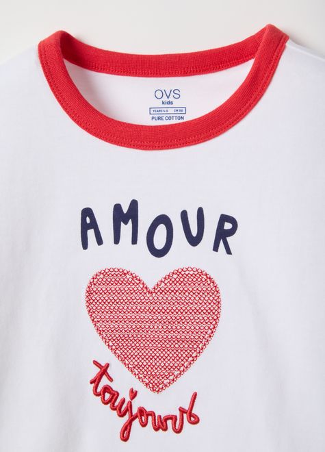 OVS / Футболка с вышивкой для девочки - фото 3