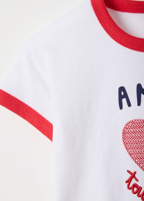 OVS / Футболка с вышивкой для девочки - фото 4