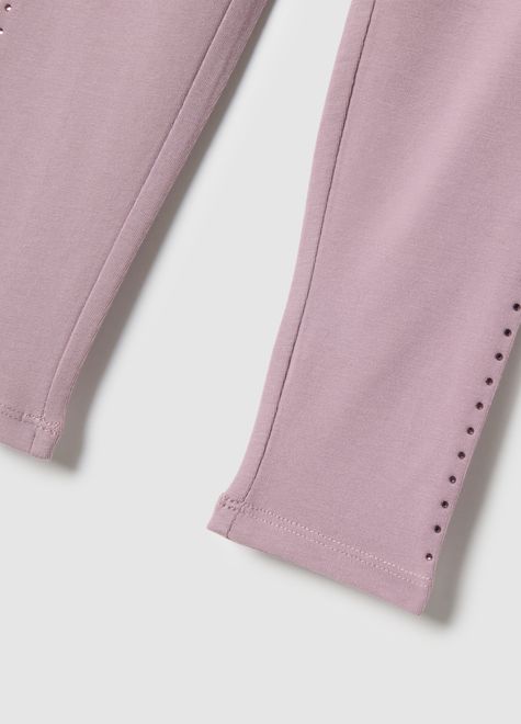 OVS / Легинсы со стразами для девочки - фото 4