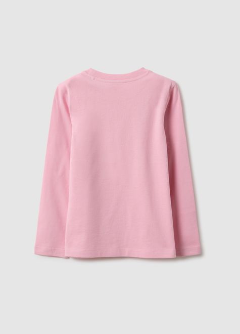 OVS / Лонгслив с принтом для девочки - фото 2