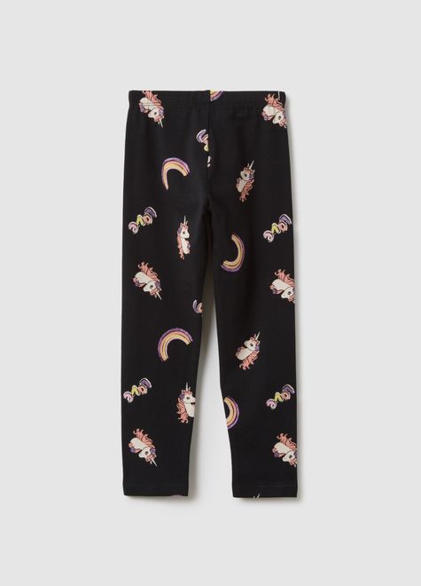 OVS / Легинсы с принтом для девочки - фото 2