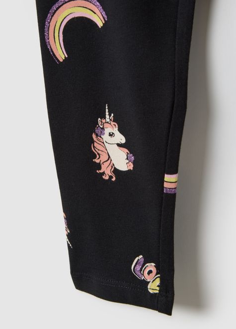 OVS / Легинсы с принтом для девочки - фото 4