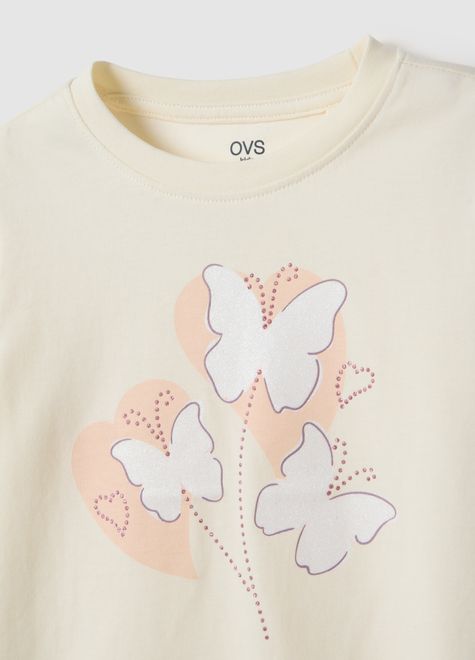 OVS / Лонгслив с принтом для девочки - фото 3