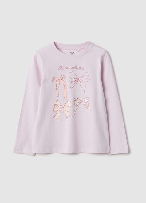 OVS / Лонгслив с принтом для девочки