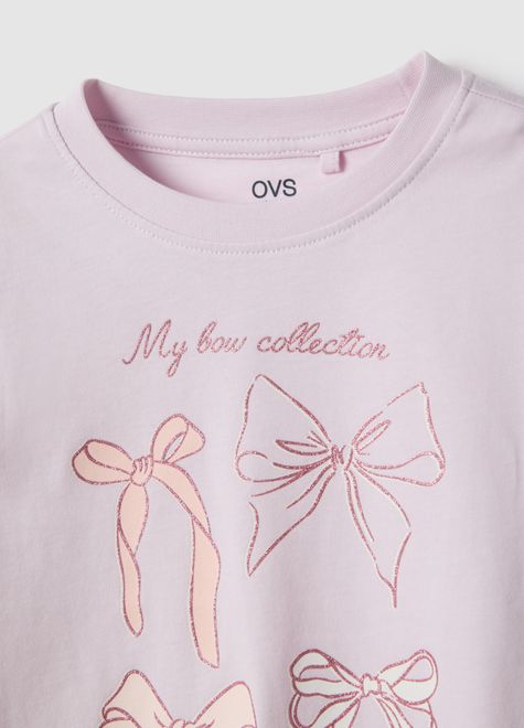 OVS / Лонгслив с принтом для девочки - фото 3