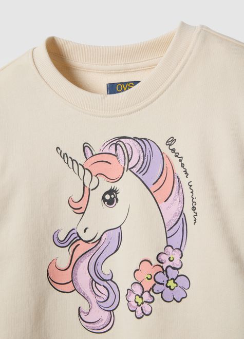 OVS / Комплект свитшот и легинсы расклешенные для девочки - фото 3