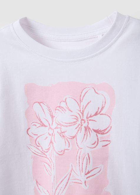 OVS / Лонгслив с принтом для девочки - фото 3