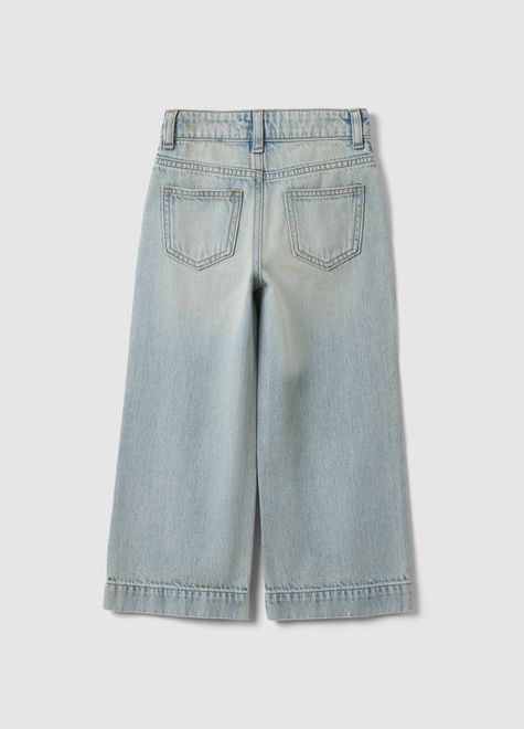 OVS / Джинсы с вышивкой для девочки - фото 2