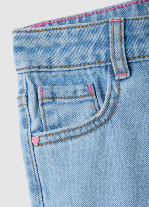 OVS / Джинсы с вышивкой для девочки - фото 4