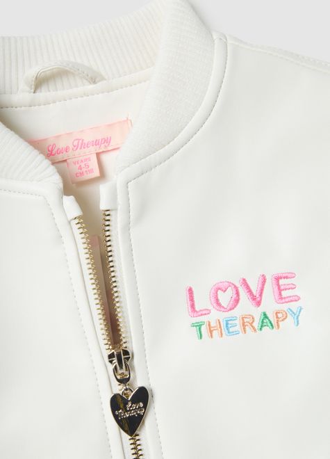 OVS / Бомбер с вышивкой для девочки - фото 3