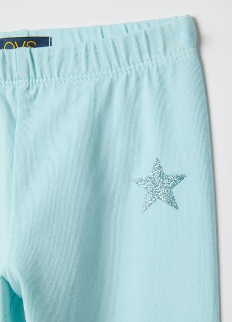 OVS / Легинсы с глитер-принтом для девочки - фото 3