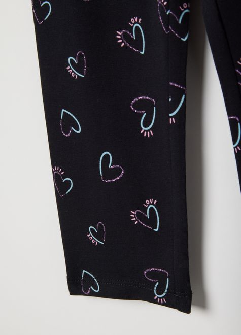 OVS / Легинсы с принтом для девочки - фото 4