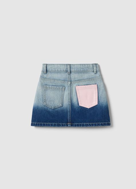 OVS / Юбка джинсовая градиентная для девочки - фото 2