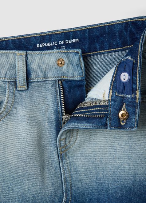 OVS / Юбка джинсовая градиентная для девочки - фото 3