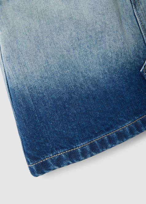 OVS / Юбка джинсовая градиентная для девочки - фото 4