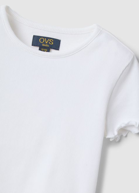OVS / Футболка с декоративными краями для девочки - фото 3