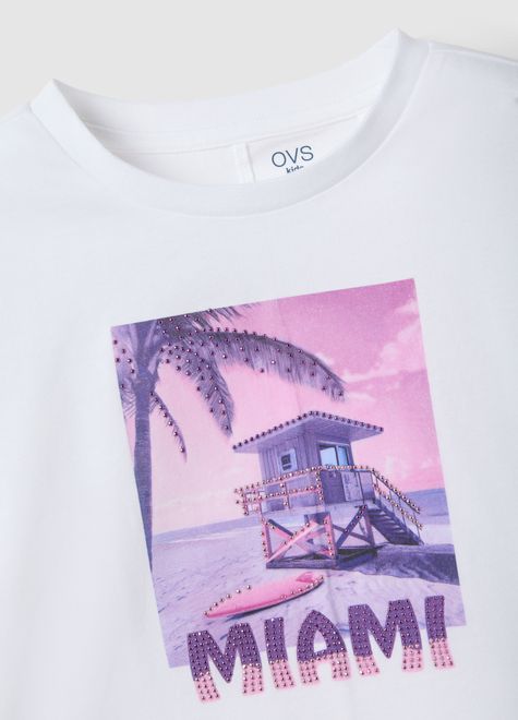 OVS / Футболка с принтом для девочки - фото 3
