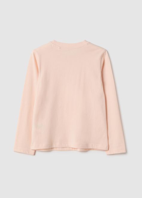 OVS / Лонгслив со стразами для девочки - фото 2