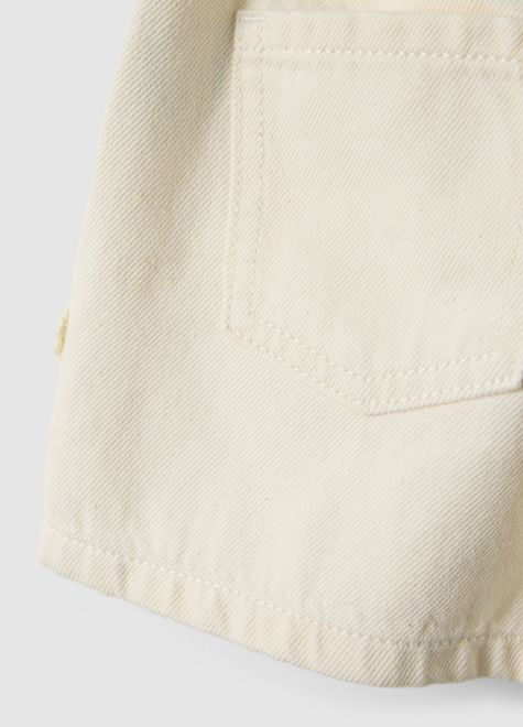 OVS / Шорты джинсовые с вышивкой для девочки - фото 4