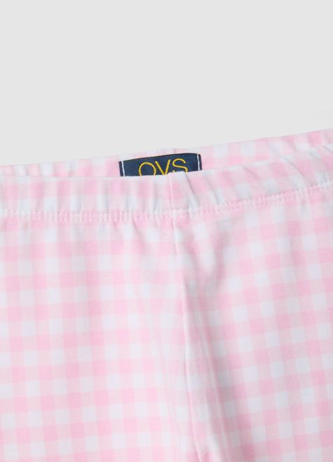 OVS / Легинсы в клетку для девочки - фото 3