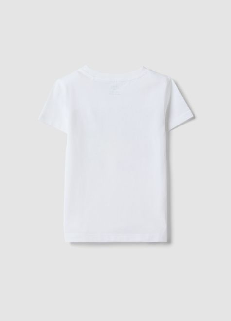 OVS / Футболка с глитер-принтом для девочки - фото 2