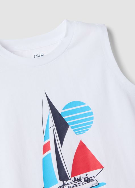OVS / Футболка с принтом для мальчика - фото 3